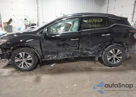 2022 Nissan Murano Sv Intelligent Awd z USA, uszkodzony, nr VIN 5N1AZ2BS2NC122073